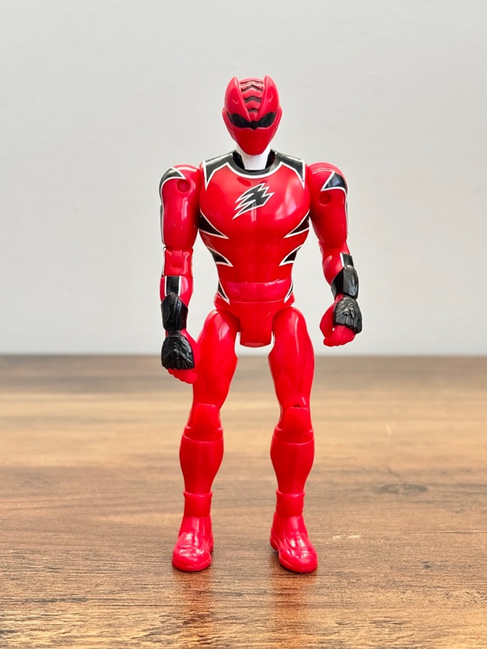 Power Rangers Super Megaforce Jungle Fury Red Ranger Action Figure Hero Topper